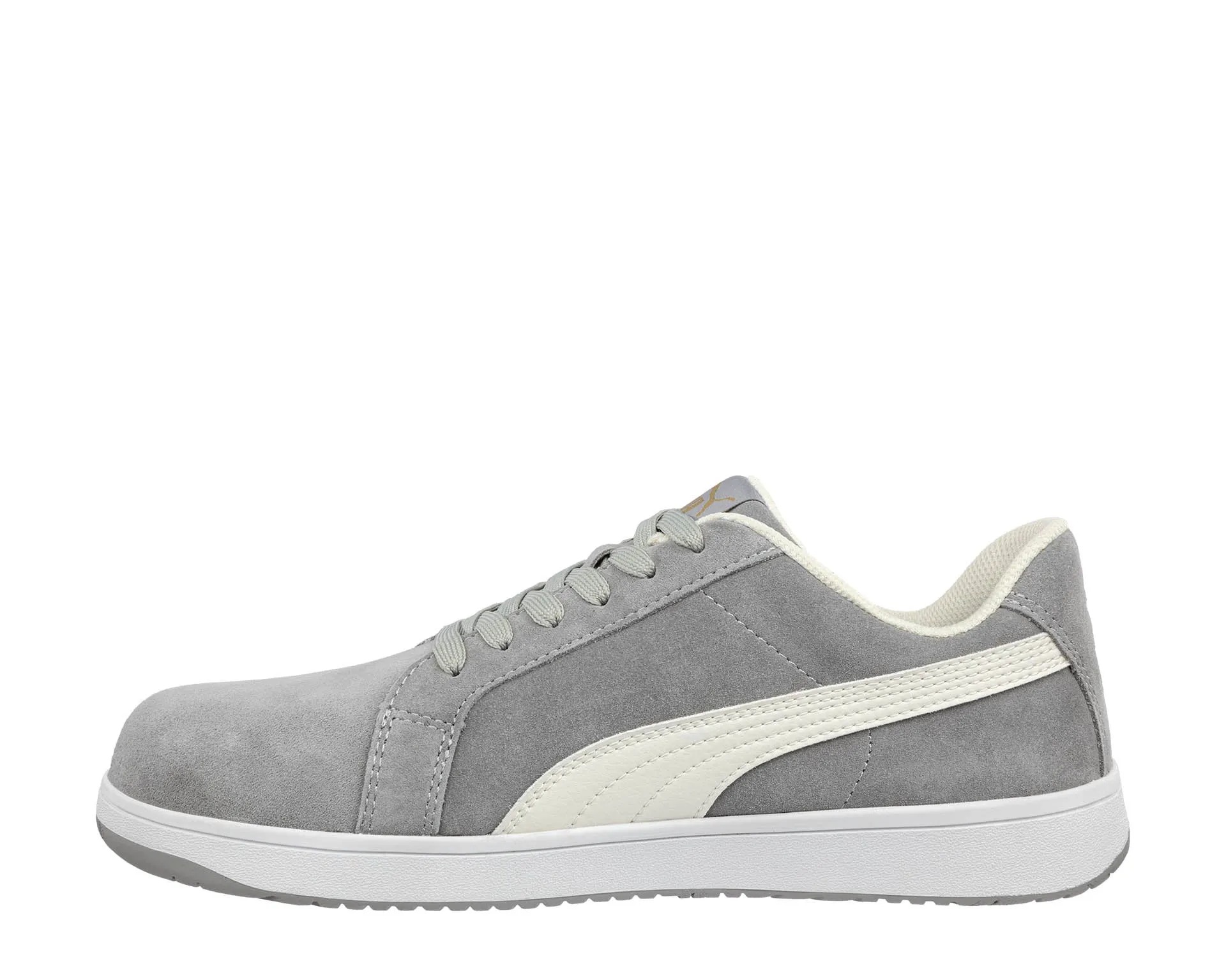 640125 ICONIC SUEDE GREY LOW PUMA SAFETY SHOE