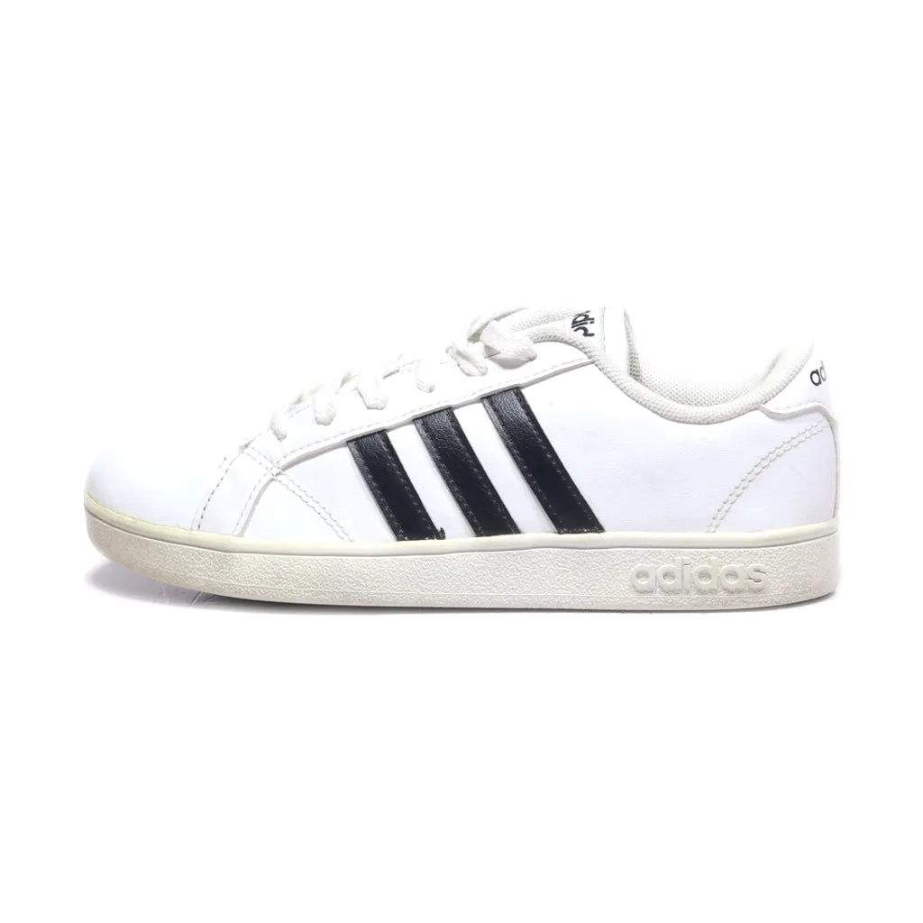 Adidas Cloudfoam Neosense Sneakers Leather White Colour For Kids