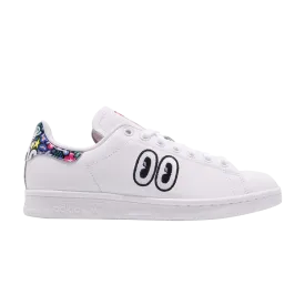 Adidas Hattie Stewart x Wmns Stan Smith 'Eyes' sneakers, white