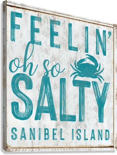 Beach House Sign Feelin' Oh So Salty Sanibel Island