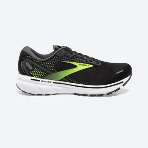 Brooks Mens Ghost 14 Road Running Shoes - Black/Green