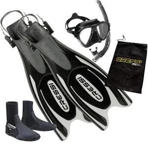 Cressi Frog Snorkeling Package Black