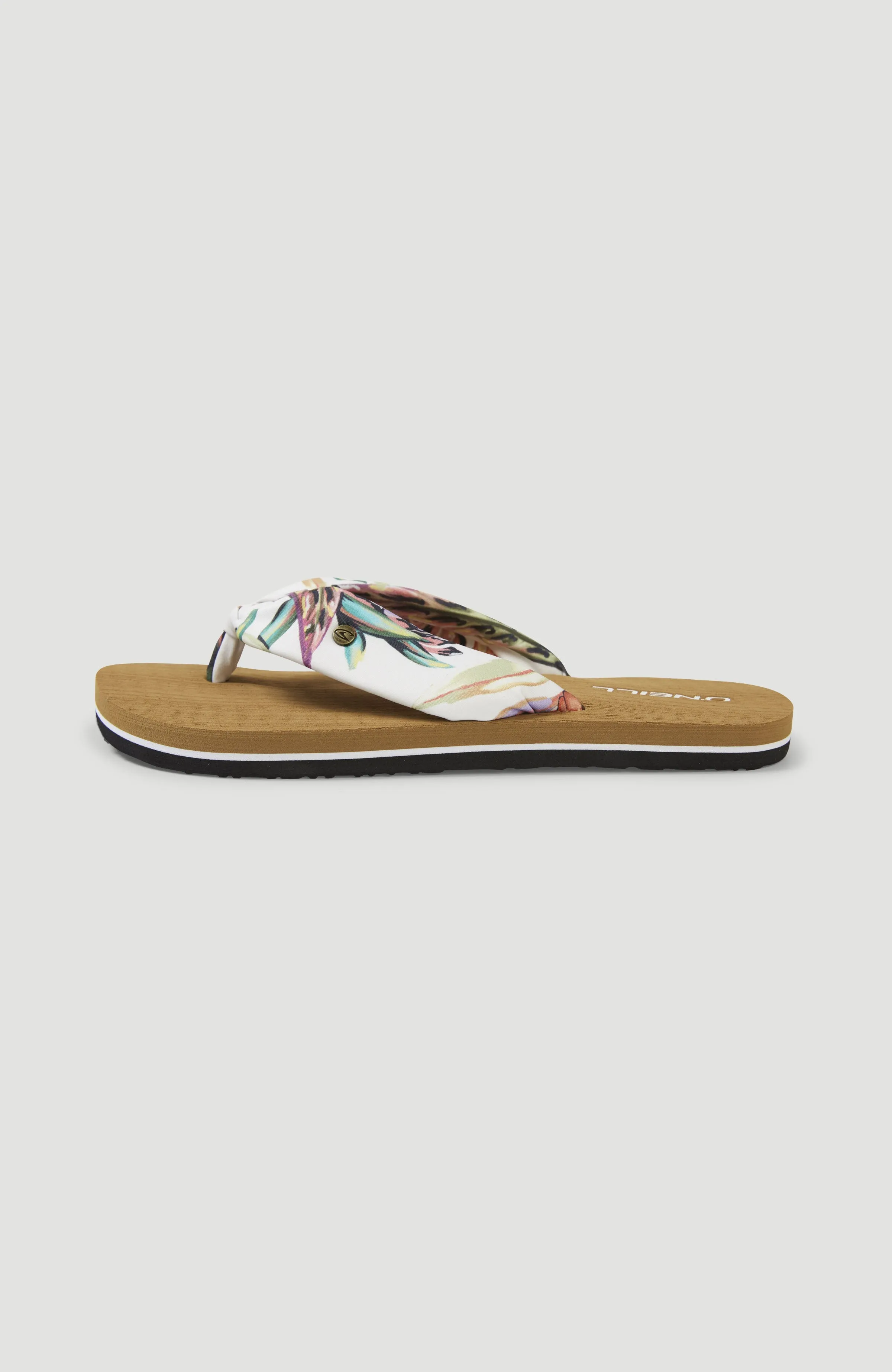 Ditsy Sun Bloom™ Sandals | White Tropical Flower