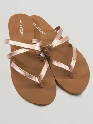 Easy Breezy Ii Sandal - Rose Gold