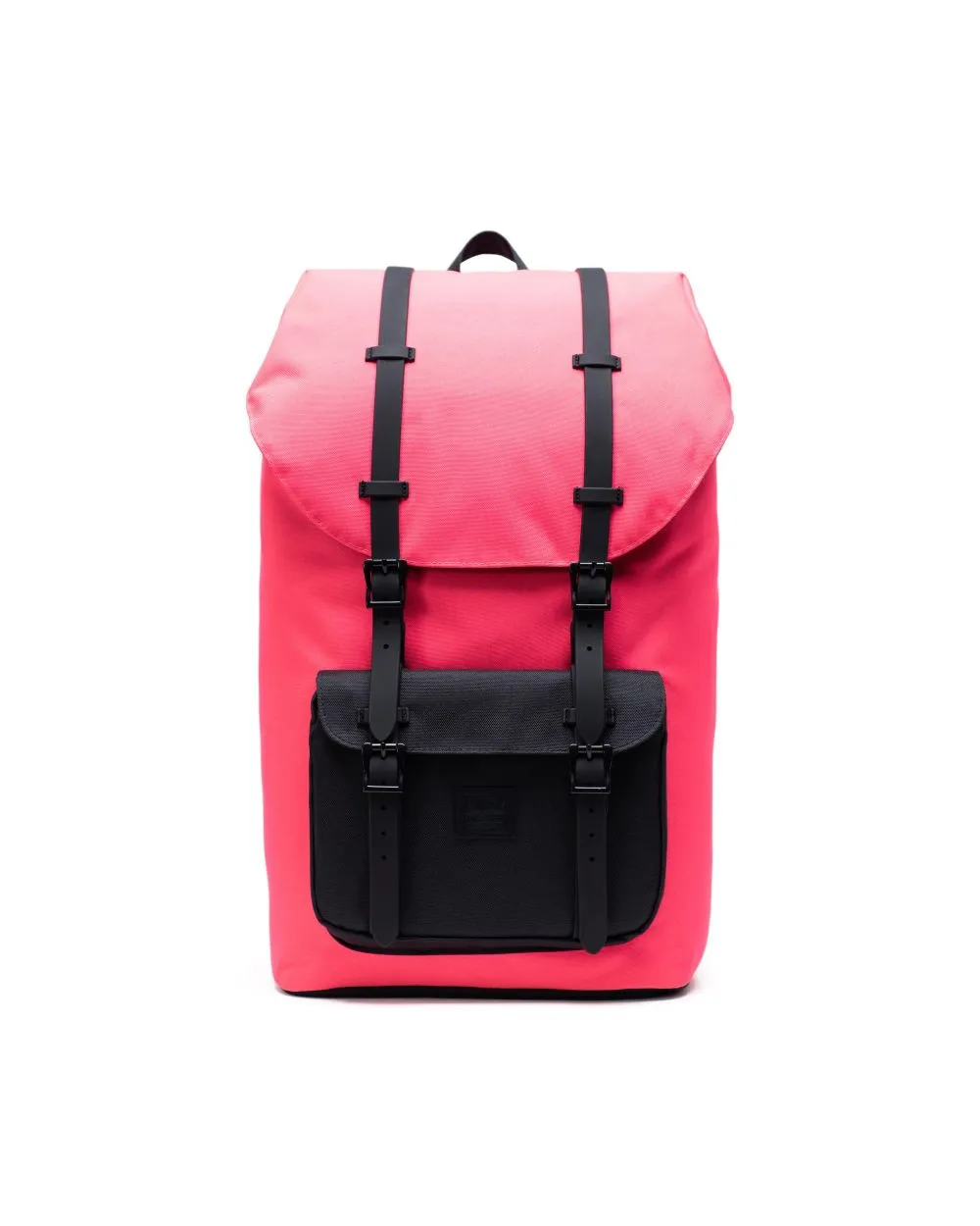 HERSCHEL LITTLE AMERICA NEON PINK/BLACK