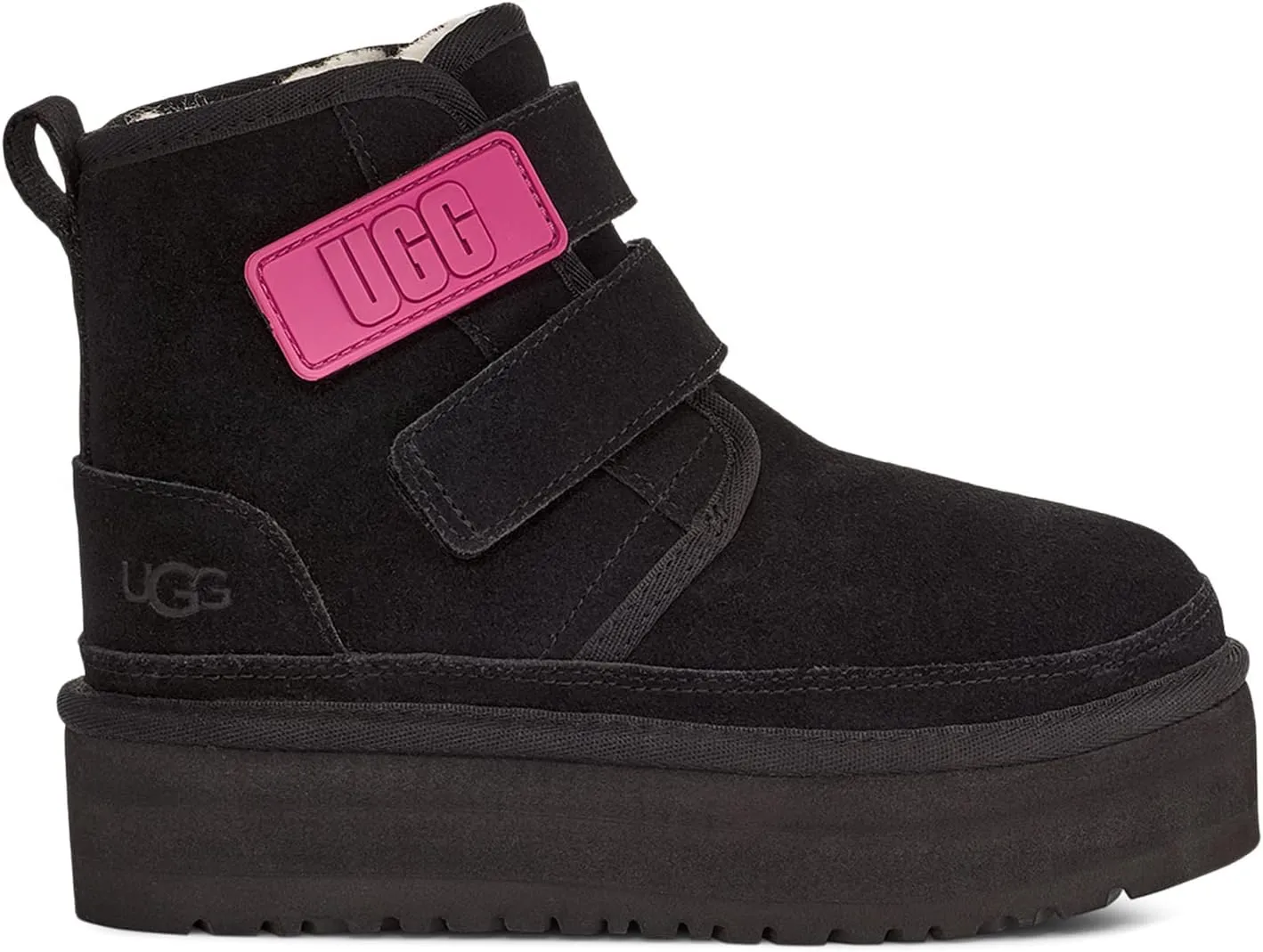 Neumel Platform UGG boots, black