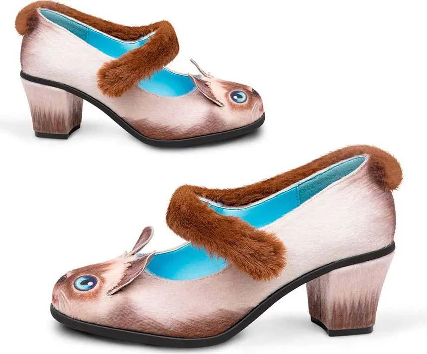 Siamese Cat | MID HEELS**