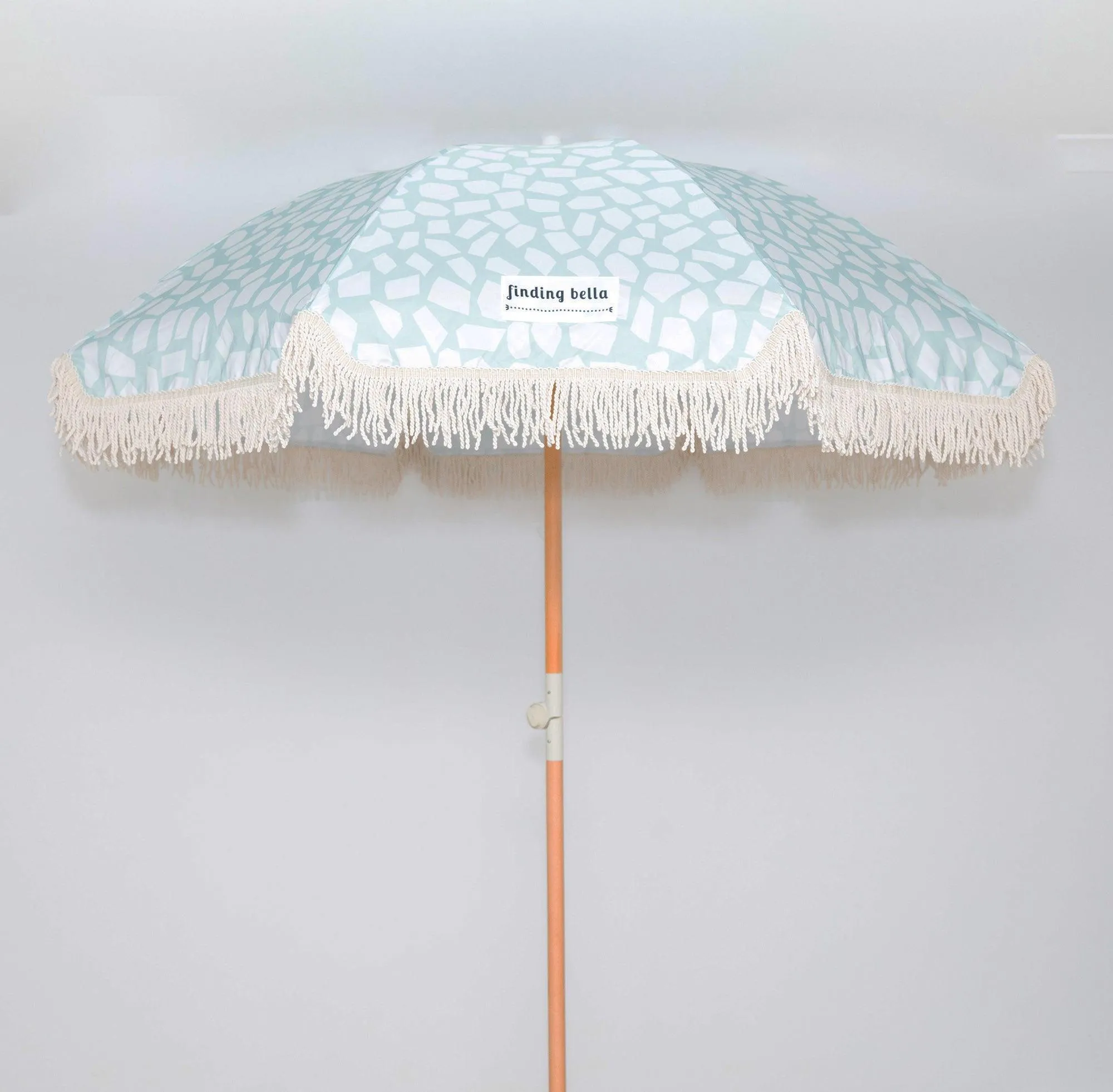 UV Protective Beach Umbrella with Fringe, Dream Bella